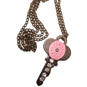 Vintage Watch Dial Key w/ crystals